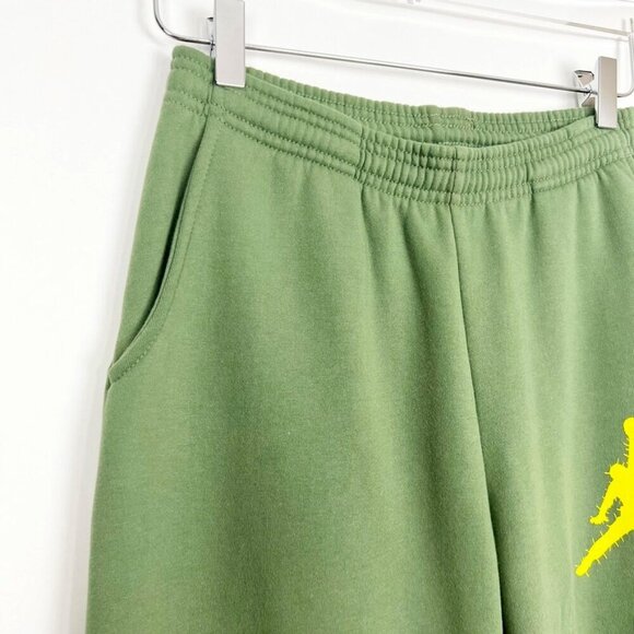 Nike Air Jordan x Cactus Jack by Travis Scott Men's S Highest Sweatpants Olive - Picture 3 of 14